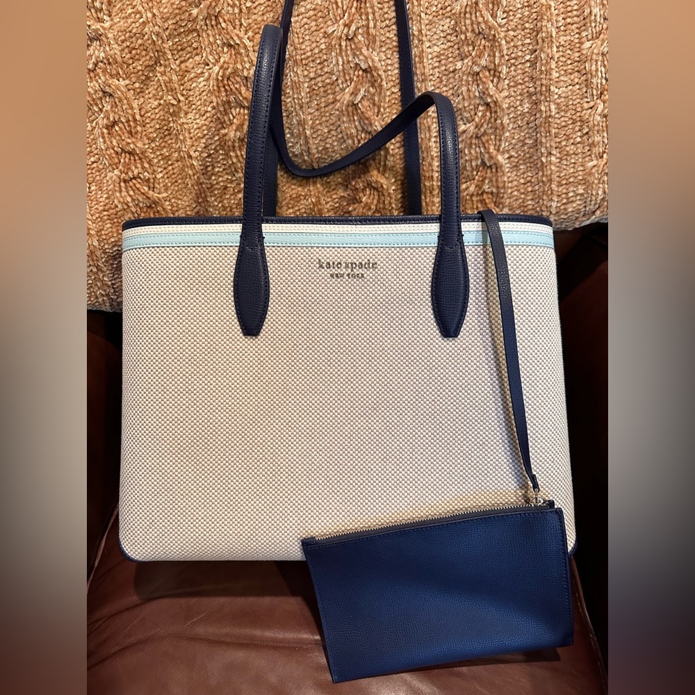 kate spade All Day Large Canvas Tote